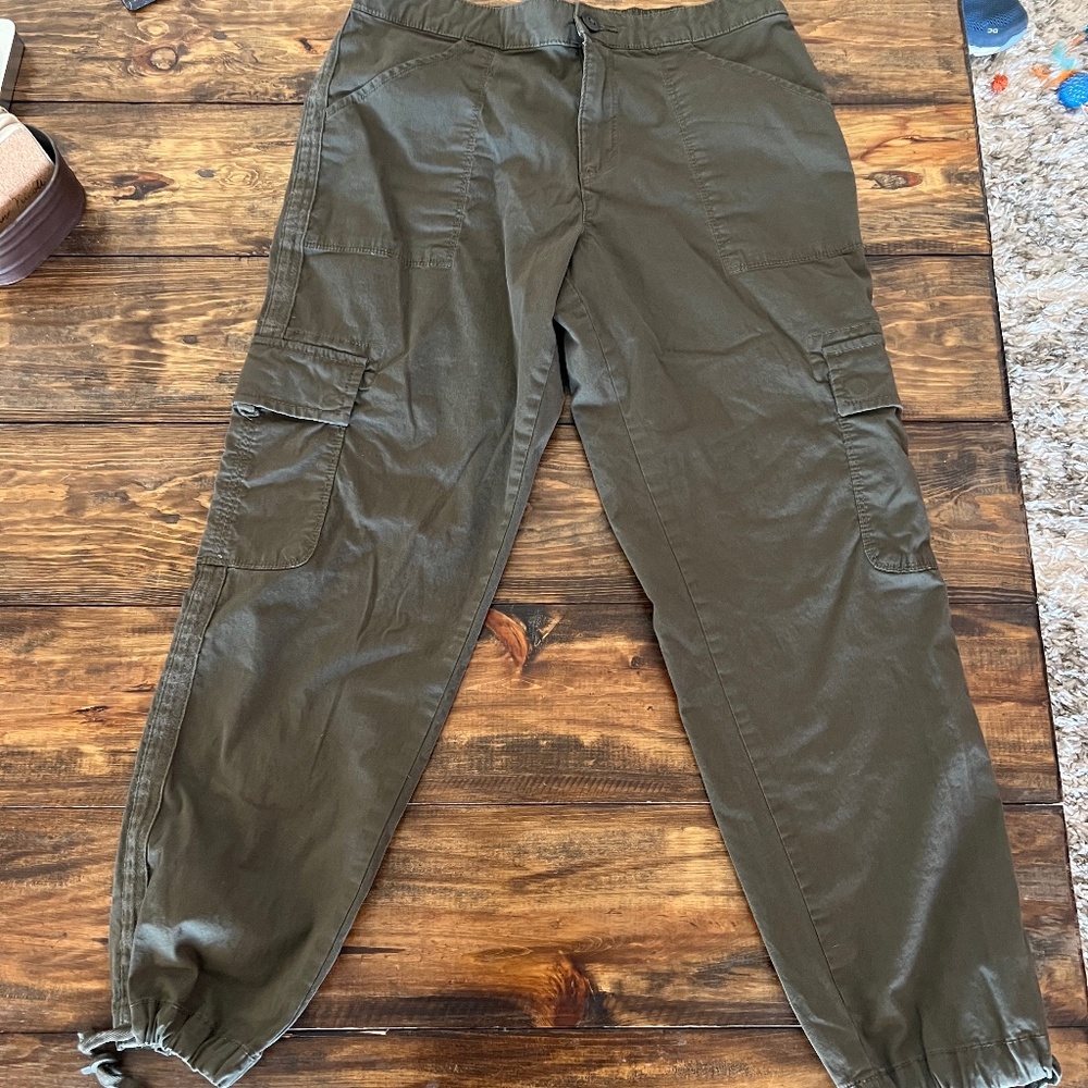 Sanctuary green ankle pant
